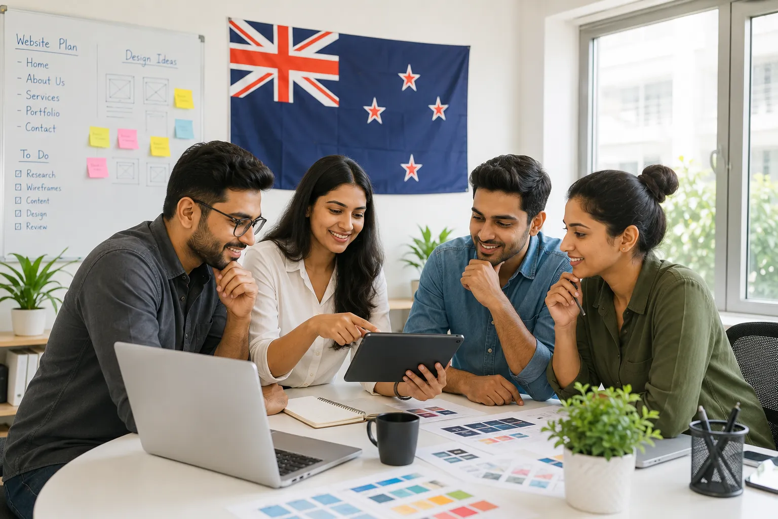A-Creates digital marketing agency services in New Zealand - website design, social media, ads and content marketing
