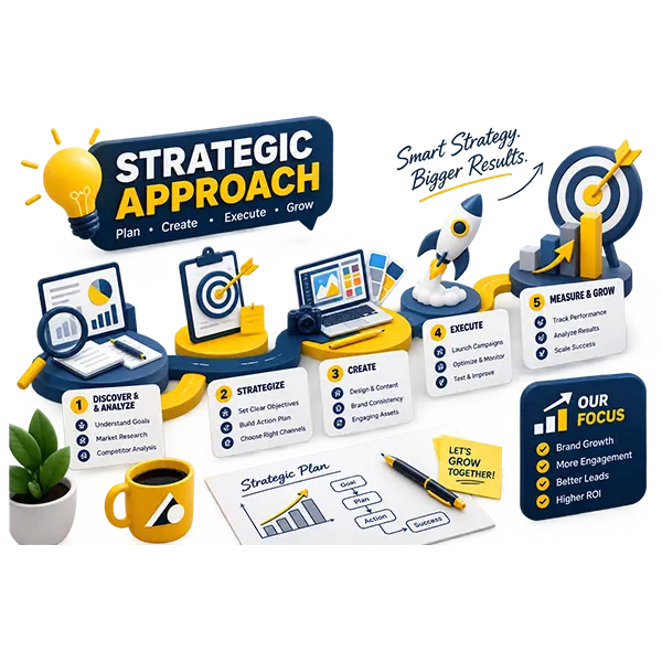 Strategic Approach Icon